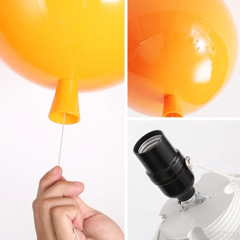 Kids Colourful Balloons Ceiling Light | Kids Room Decor Lights